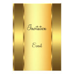 Invitation de barre d'or