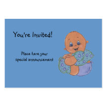 invitation de bébé modèles de cartes de visite