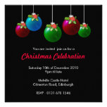 Invitation de célébration de fête de Noël
