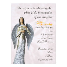 Invitation de communion de houx