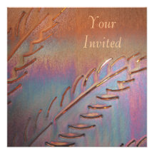INVITATION DE CUIVRE DU SUD-OUEST DE PLUME