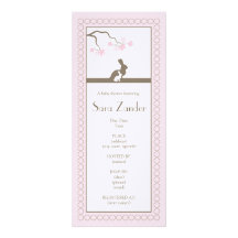 Invitation de douche de bébé