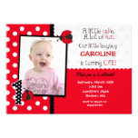 Invitation de fête d'anniversaire de photo de cocc