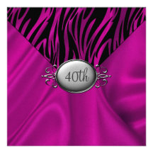 Invitation de fête d'anniversaire de pourpre et de