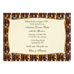 Invitation de feuille d'automne