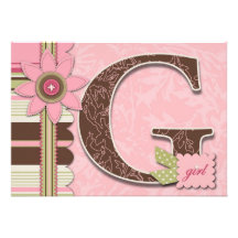 Invitation de fille de G