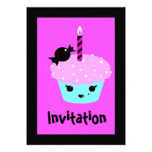 Invitation de Kawaii Emo