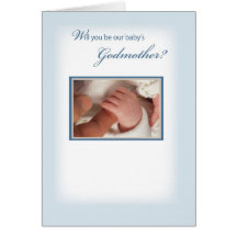 Invitation de marraine de 2816 bébés carte de vœux
