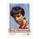 Invitation de Mitzvah de barre d'étoile de sports