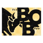 Invitation de partie de BBQ de BULL invitations