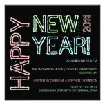 Invitation de partie de bonne année