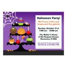 Invitation de partie de Halloween
