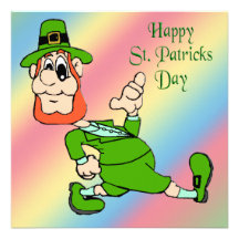 Invitation de partie de lutin du jour de St Patric