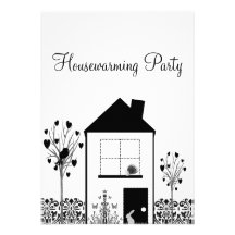 Invitation de partie de pendaison de crémaillère