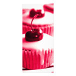 INVITATION DE PARTIE DE PETIT GÂTEAU DE ROSES INDI MODÈLE DE CARTE DOUBLE