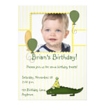 Invitation de photo de l'anniversaire de l'enfant 