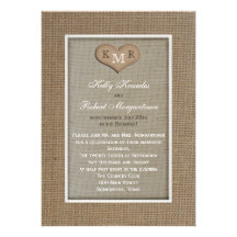 Invitation de réception de mariage de courrier -- 