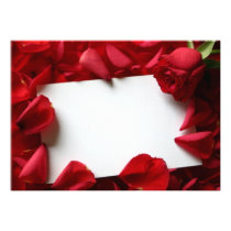Invitation de roses invitations