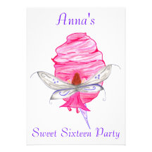 Invitation de sweet sixteen