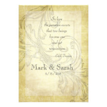 Invitation de VintageWedding d'acanthe