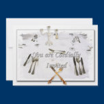 INVITATION DINNER CARDS
