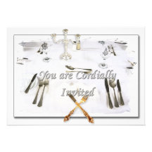 INVITATION DINNER CARDS