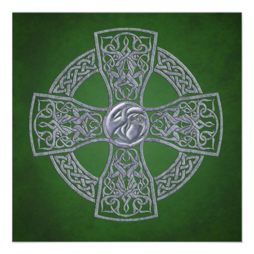 Invitation du jour de St Patrick en pierre de croi