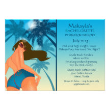 Invitation du sud de plage