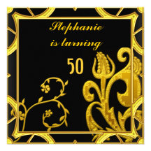 Invitation Elegant women's Birthday Party