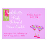 Invitation élégante de partie de Bachelorette