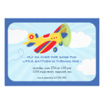 Invitation élevée volante d'anniversaire