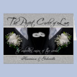 Invitation faite sur commande de photo de mariage  cartes