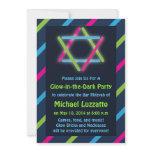 Invitation for Glow-in-the-Dark Bar & Bat Mitzvah