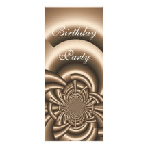 Invitation Fractal Brown