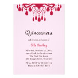 Invitation grande en cristal d'anniversaire de sal
