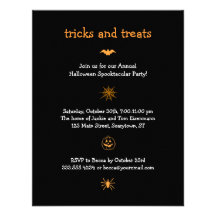 Invitation iconique de partie de Halloween