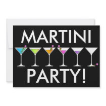 Invitation - Martinis Going, Going, GONE
