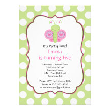 Invitation mignonne de fête d'anniversaire de papi