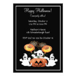 Invitation mignonne de partie de Halloween de fant