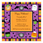 Invitation mignonne de partie de Halloween pour de