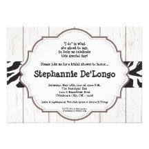invitation nuptiale de douche de grain en bois du 