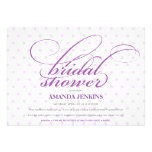 Invitation nuptiale de douche de point de polka