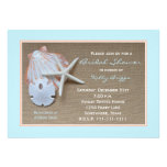 Invitation nuptiale de douche de thème de plage --