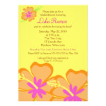 Invitation nuptiale tropical de la douche 5x7 de f
