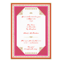 Invitation orientée marocaine de partie