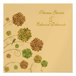 Invitation personnalisée par jardin de dahlia de m