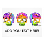 Invitation - POP ART SKULLS