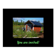 Invitation Postcard