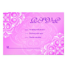 Invitation RSVP de bat mitzvah de Hadassah