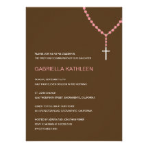 Invitation sainte de communion de /First de baptêm